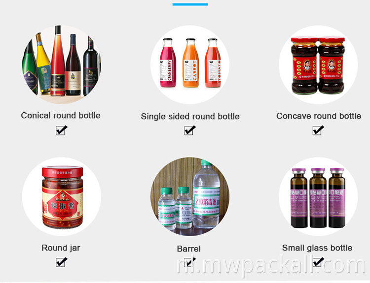 Semi Automatische rol Rype Vertical Round Round Bottle Labeling Machine /Label Machine